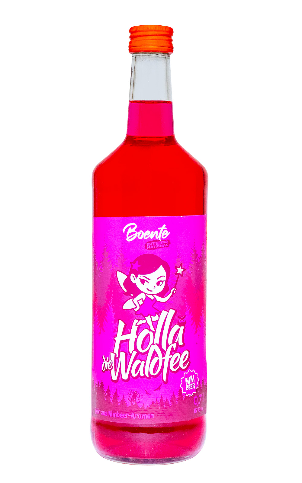 Boentes Holla die Waldfee Himbeer - 0,7L 15% vol