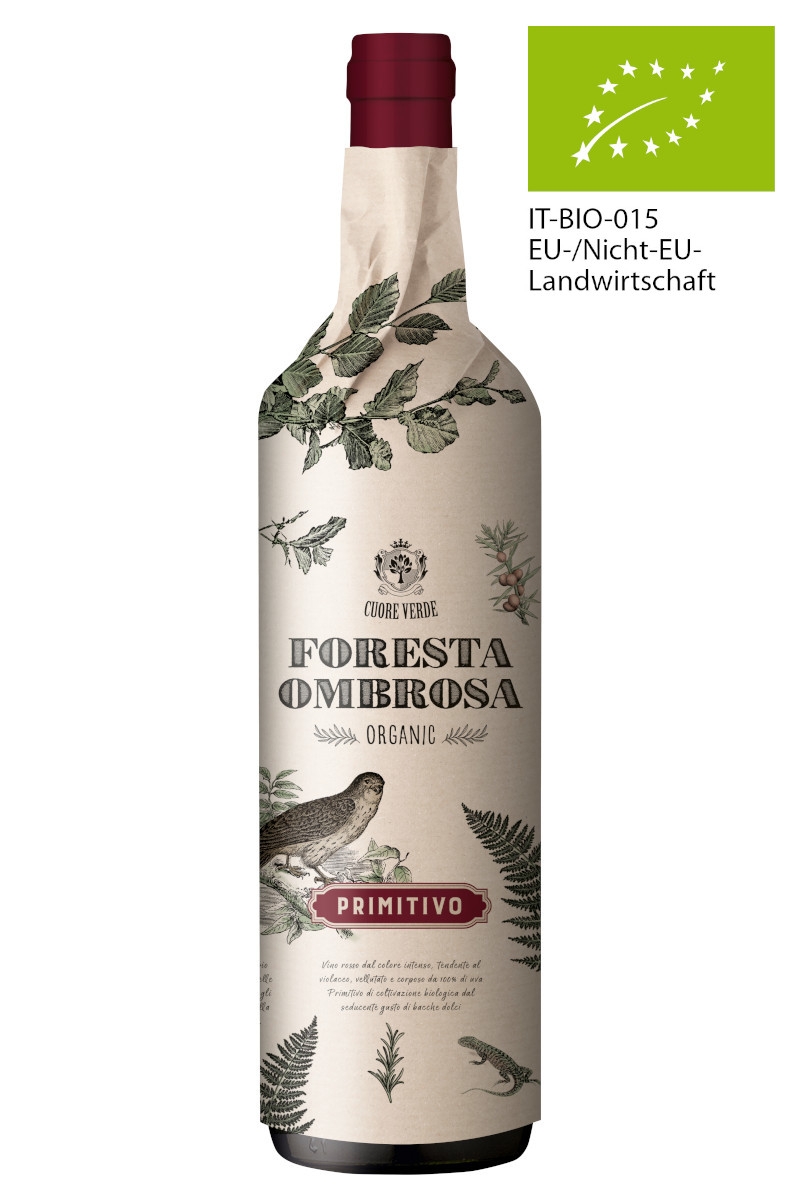 Cuore Verde Foresta Ombrosa Bio IGT - 0,75L 13% vol Cuore Verde Foresta Ombrosa Bio IGT - 0,75L 13% vol