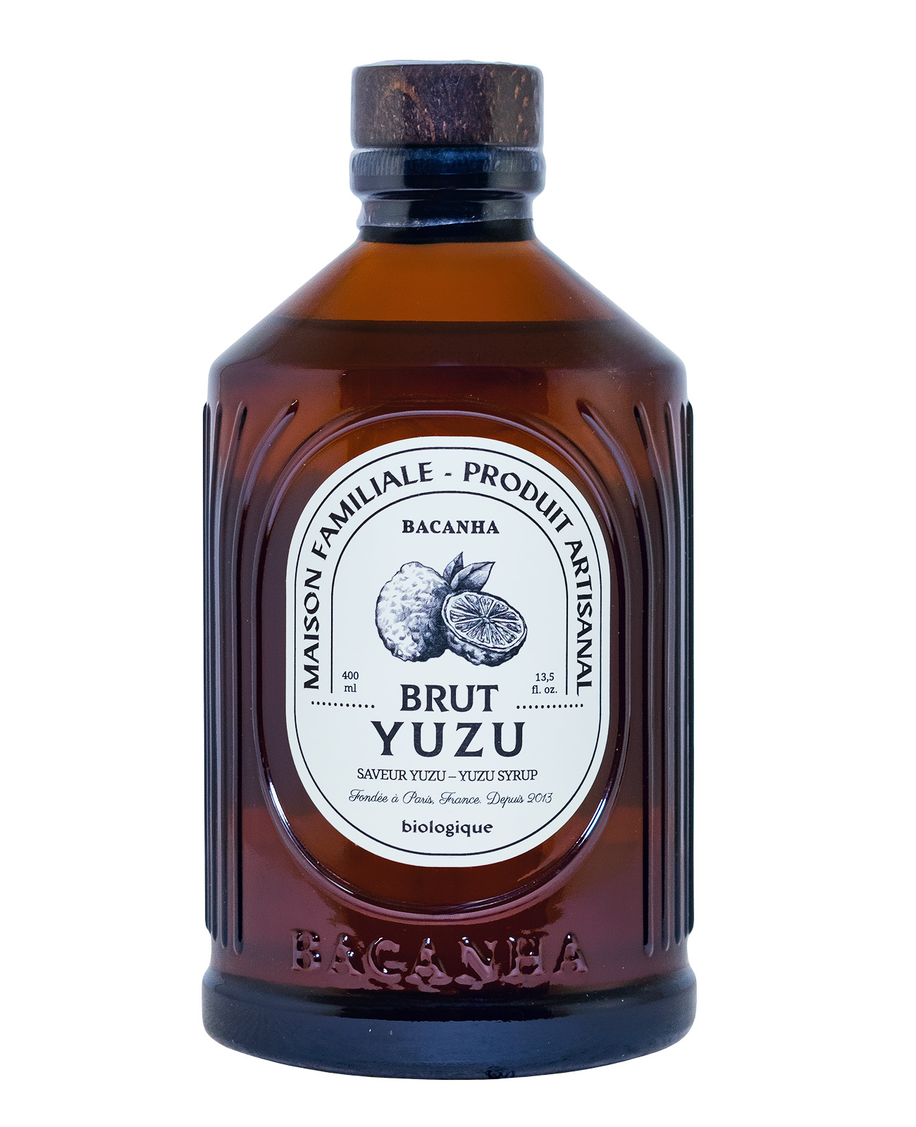 Bacanha Brut Yuzu Sirup - 0,4L