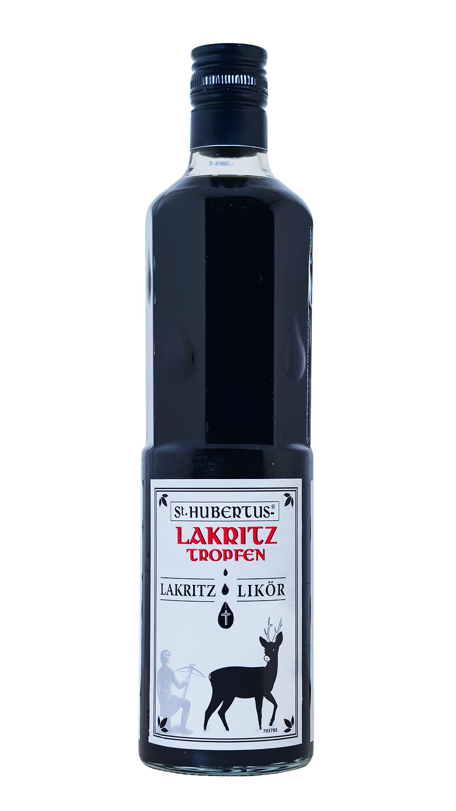 St. Hubertus Lakritz-Tropfen - 0,5L 16% vol