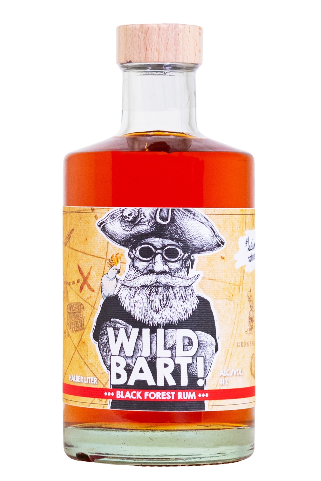 Wildbart Black Forest Rum kaufen - 0,5L 41%