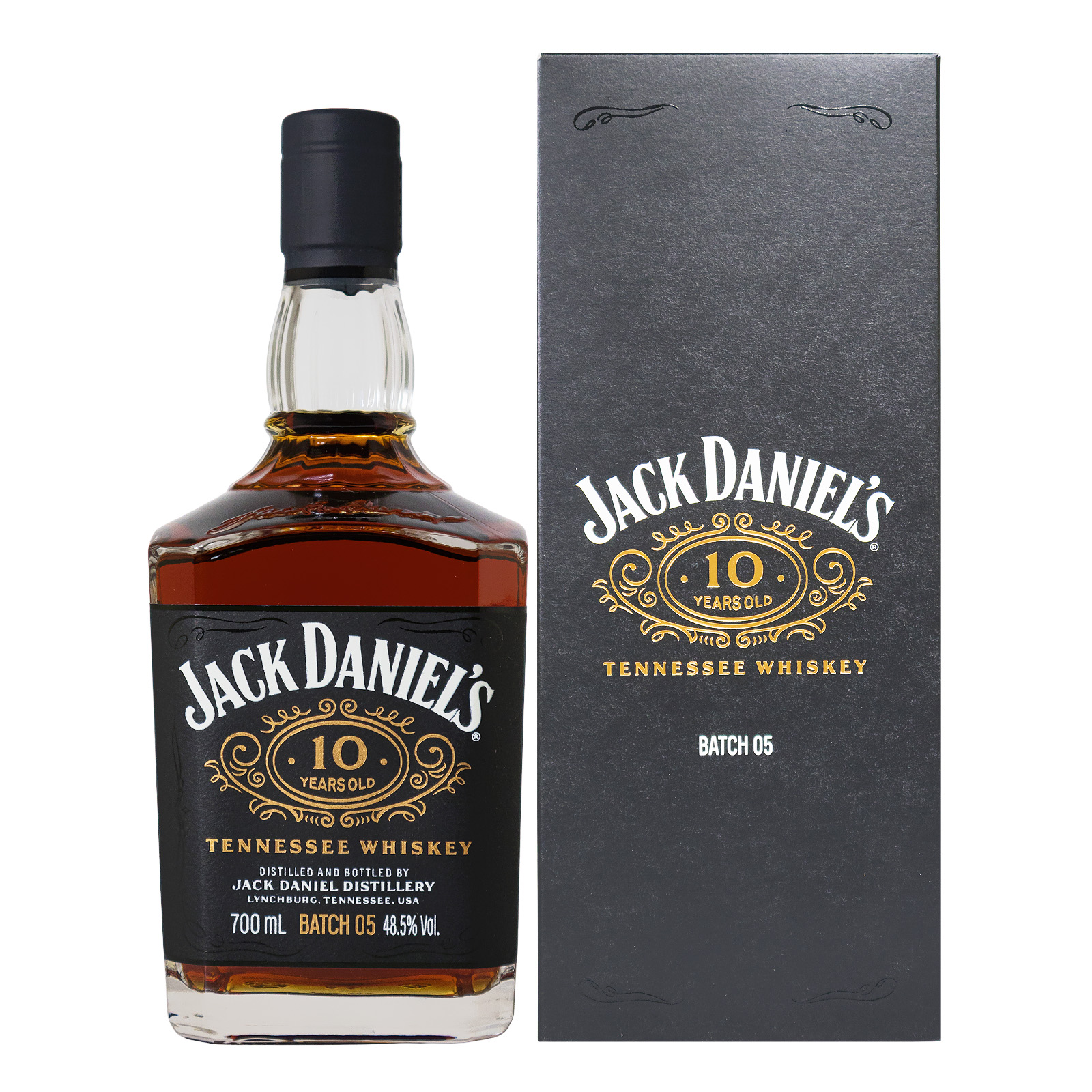 Jack Daniels 10 Jahre Batch 05 Whisky - 0,7L 48,5% vol