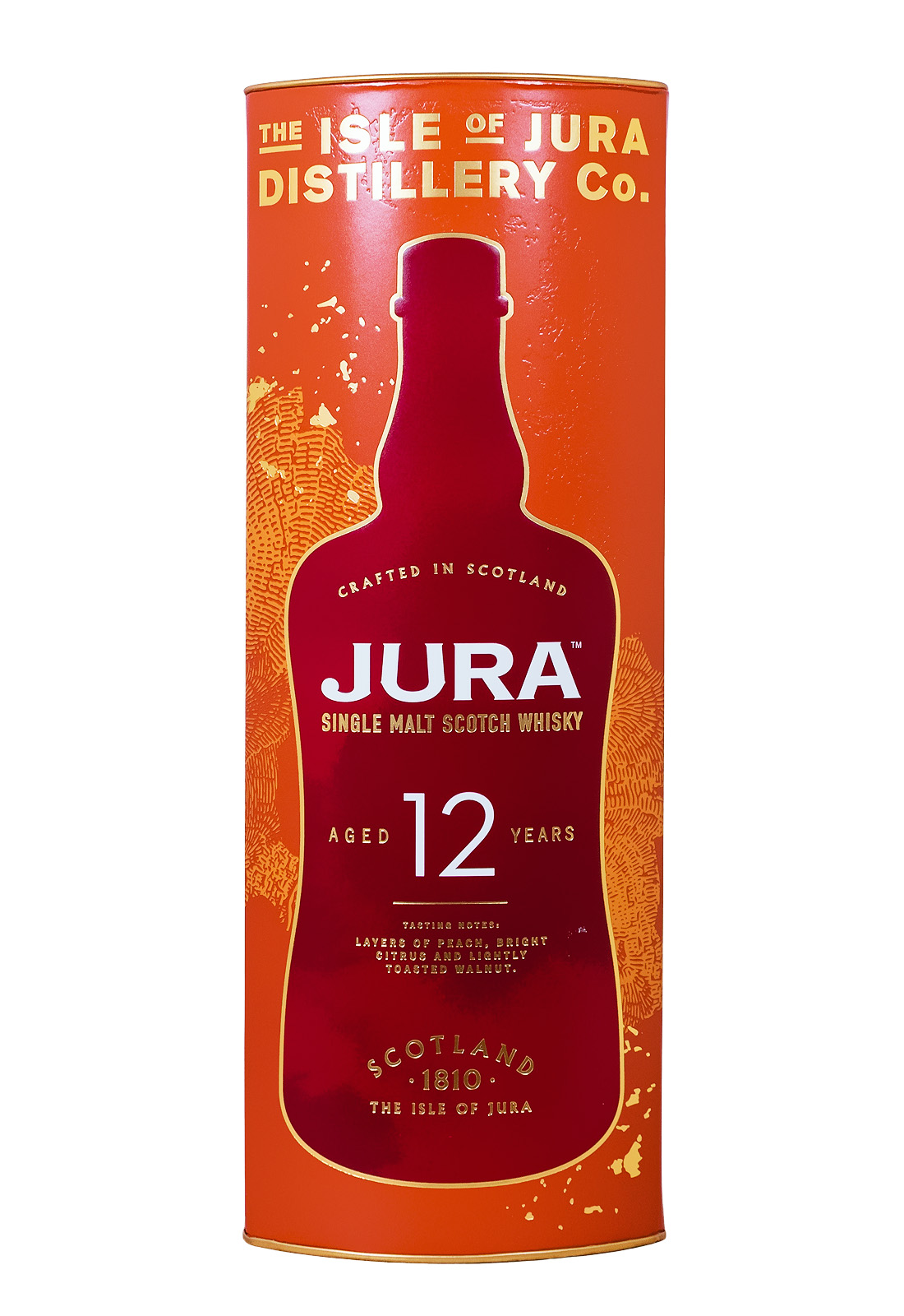 Jura 12 Jahre Single Malt Scotch Whisky - 0,7L 40% vol