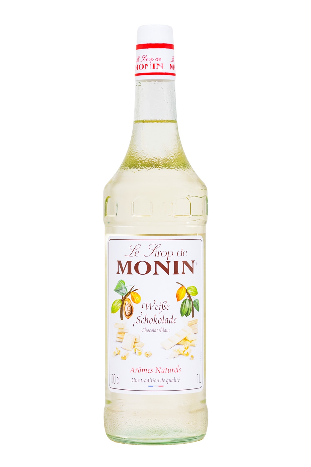 Monin Weiße Schokolade Chocolat Blanc Sirup - 1 Liter Monin Weiße Schokolade Chocolat Blanc Sirup - 1 Liter