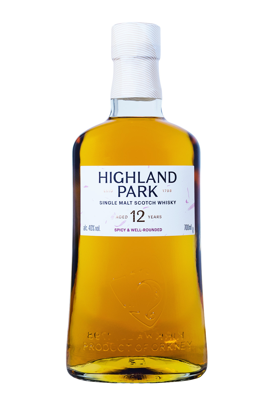 Highland Park Spicy & Well Rounded 12 Jahre - 0,7L 40% vol