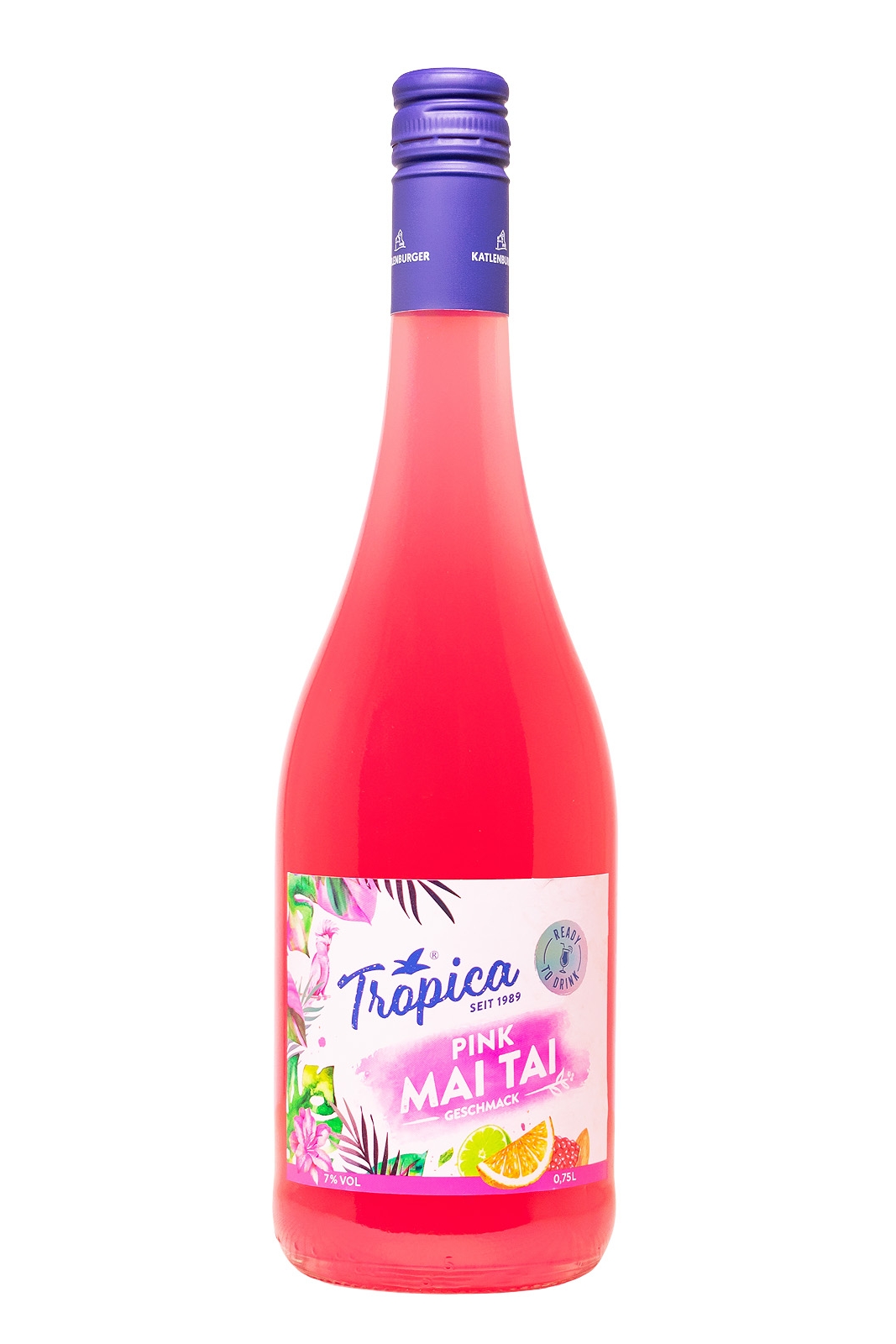 Tropica Pink Mai Tai - 0,75L 7% vol Tropica Pink Mai Tai - 0,75L 7% vol