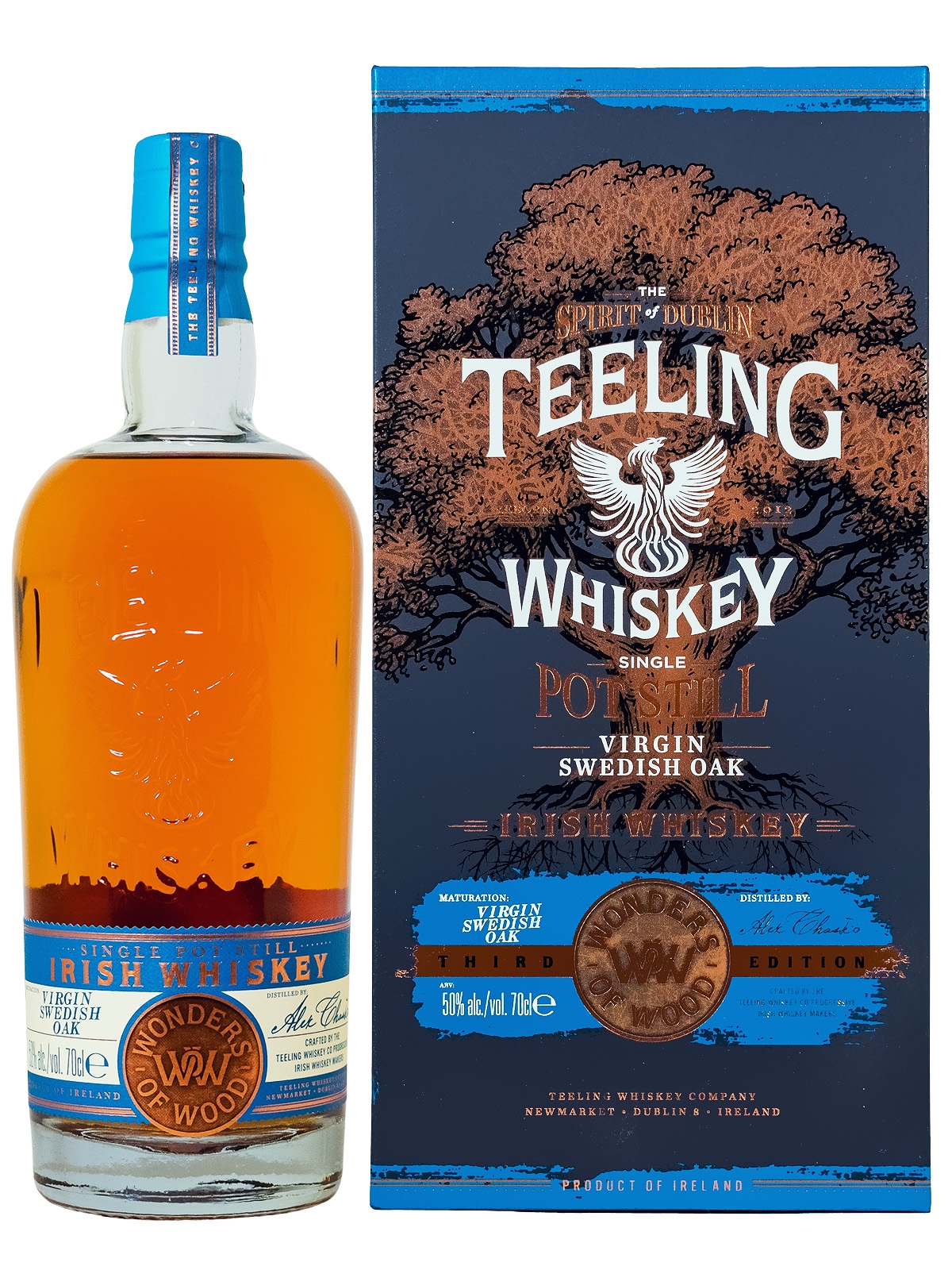 Teeling Wonder of Woods Swedish Oak - 0,7L 50% vol Teeling Wonder of Woods Swedish Oak - 0,7L 50% vol