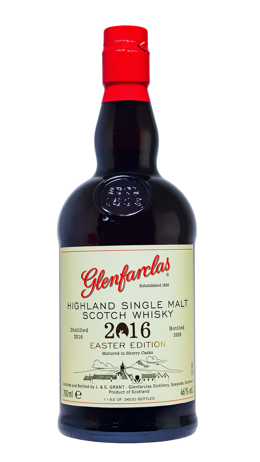 Glenfarclas Easter Edition Vintage 2016 - 0,7L 46% vol