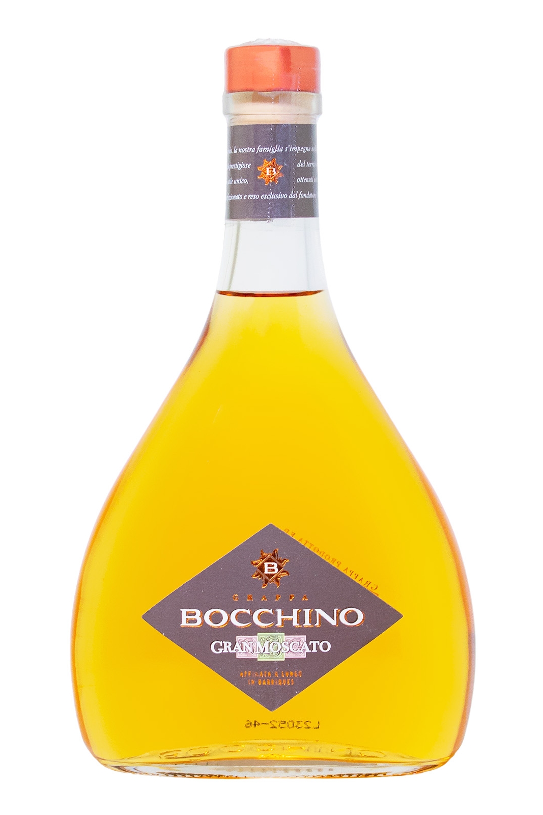 Bocchino Grappa de Moscato d'Asti Eau de Vie de Raisin 0.7 L Bocchino Grappa de Moscato d'Asti Eau de Vie de Raisin 0.7 L