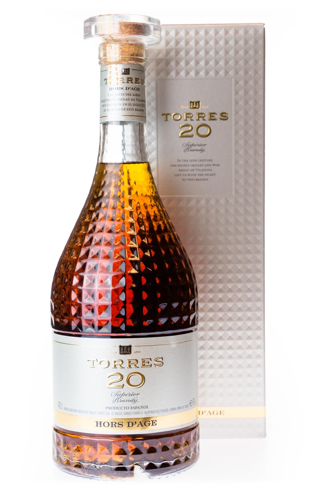 Torres 20 Hors d'Age Imperial Brandy - 0,7L 40% vol