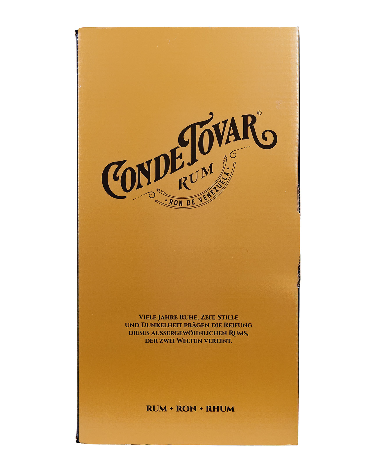 Conde Tovar Rum - 0,7L 40% vol Conde Tovar Rum - 0,7L 40% vol