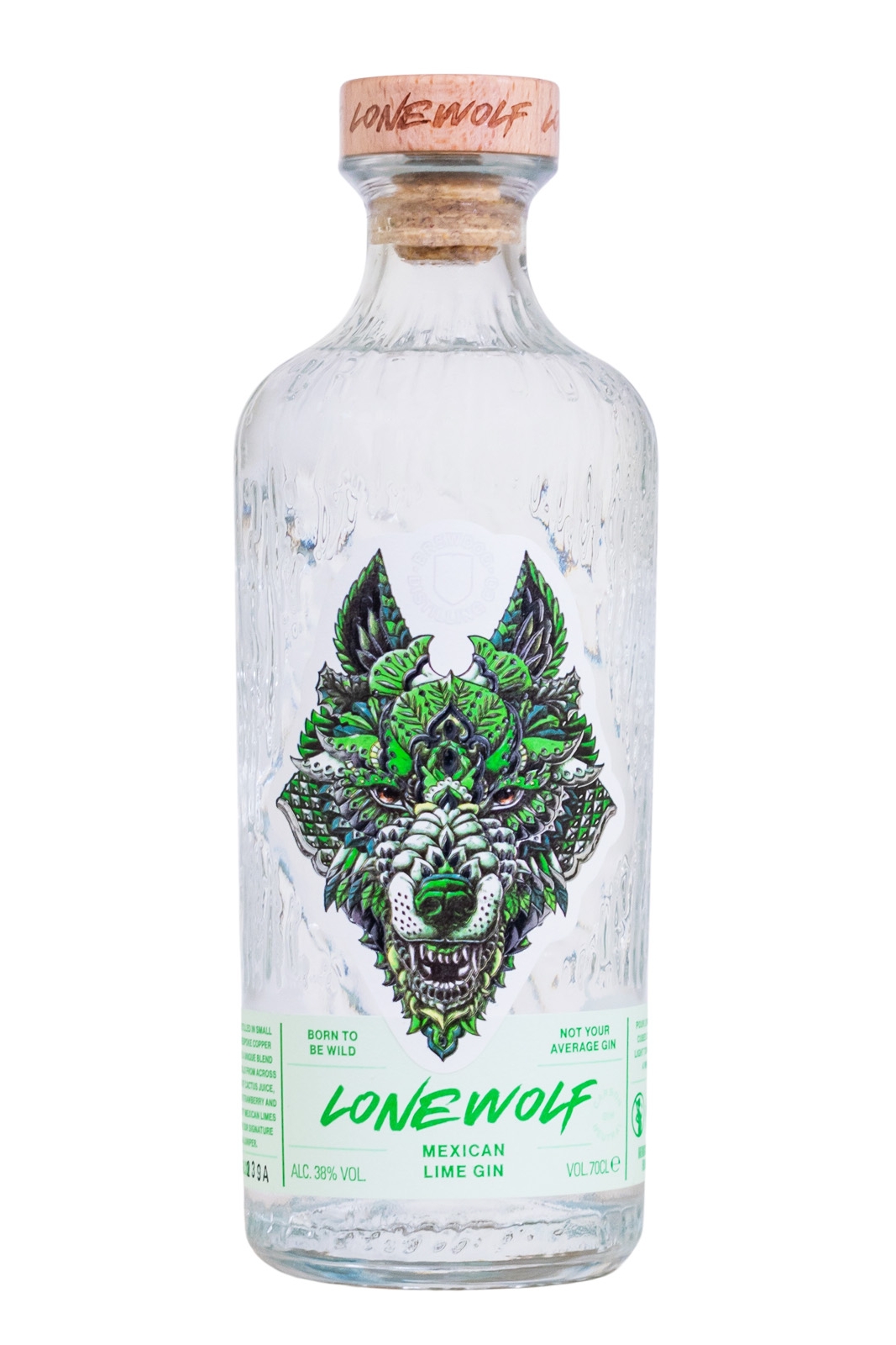 Lonewolf Mexican Lime Gin - 0,7L 38% vol Lonewolf Mexican Lime Gin - 0,7L 38% vol
