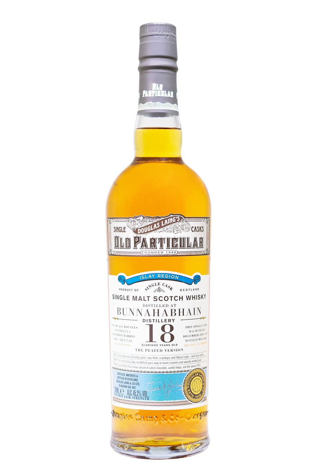 Old Particular Bunnahabhain 18 Jahre Single Cask - 0,7L 45,2% vol