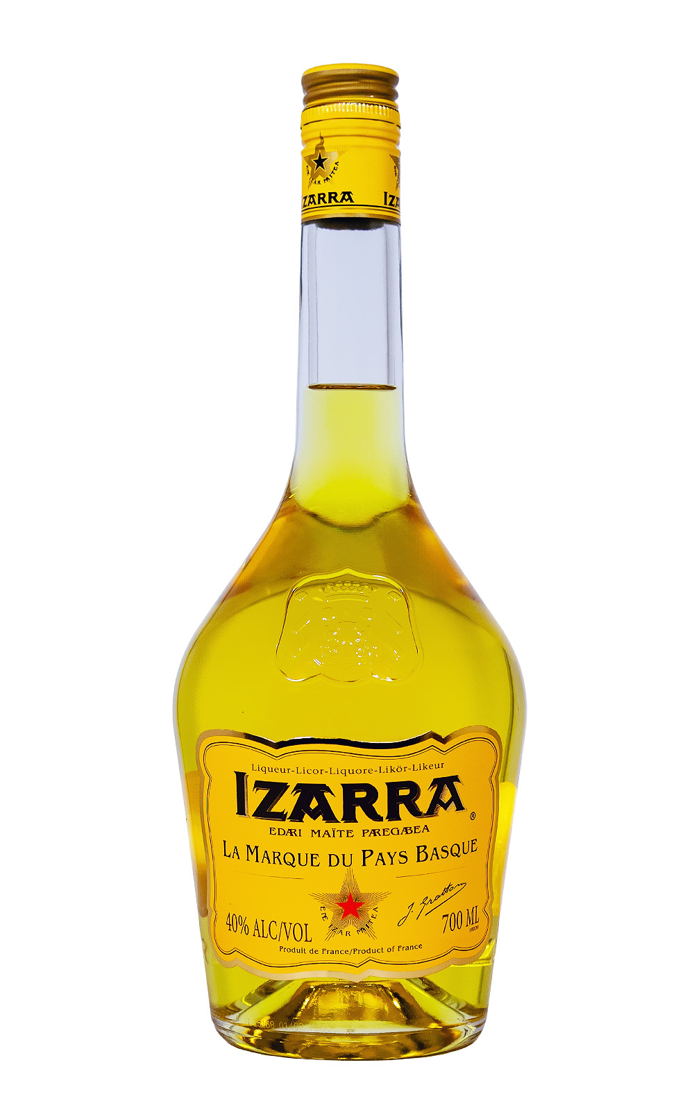 Izarra Jaune Likör - 0,7L 40% vol