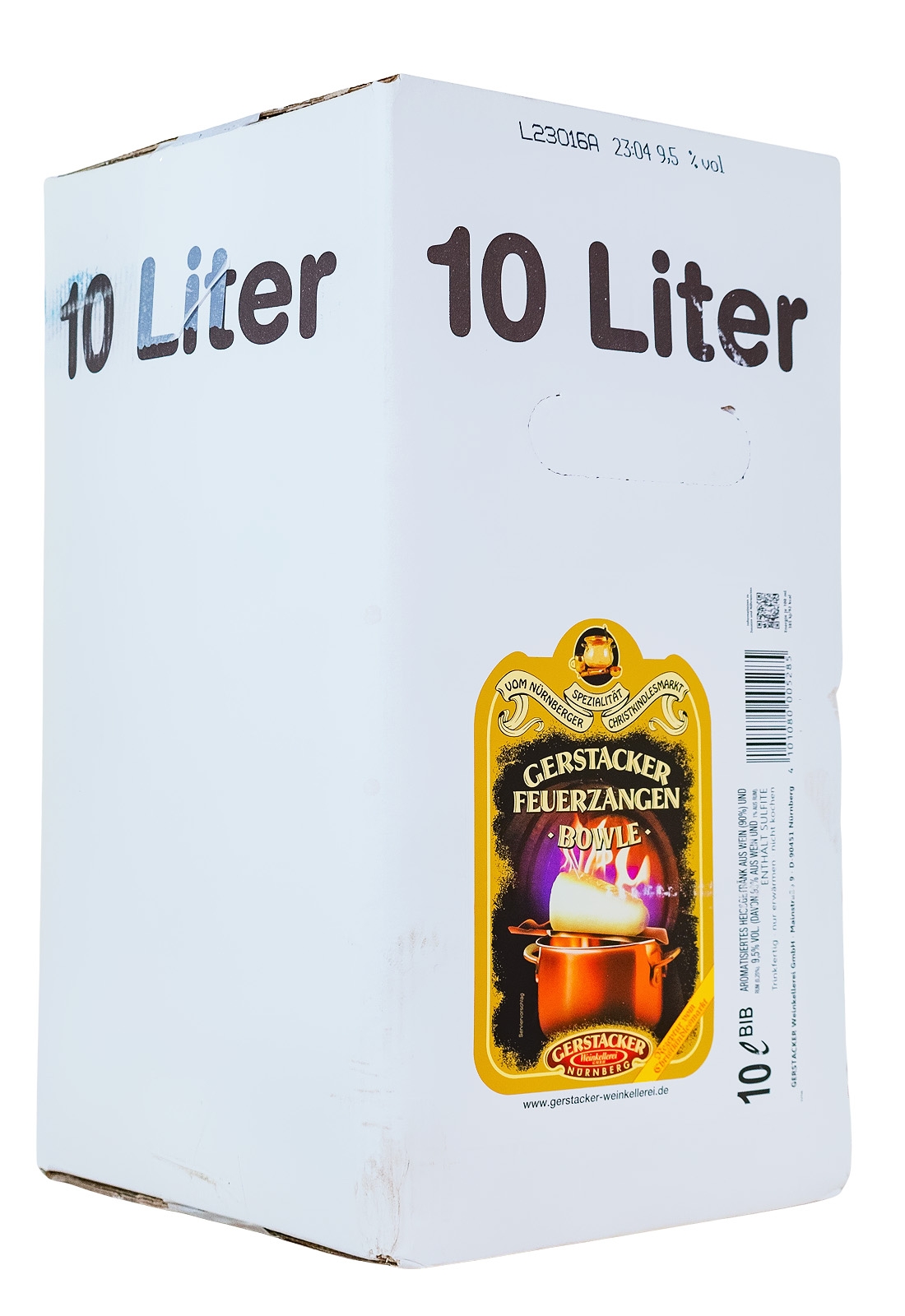 Gerstacker Feuerzangenbowle Bag-Box - 10L 9,5% vol Gerstacker Feuerzangenbowle Bag-Box - 10L 9,5% vol