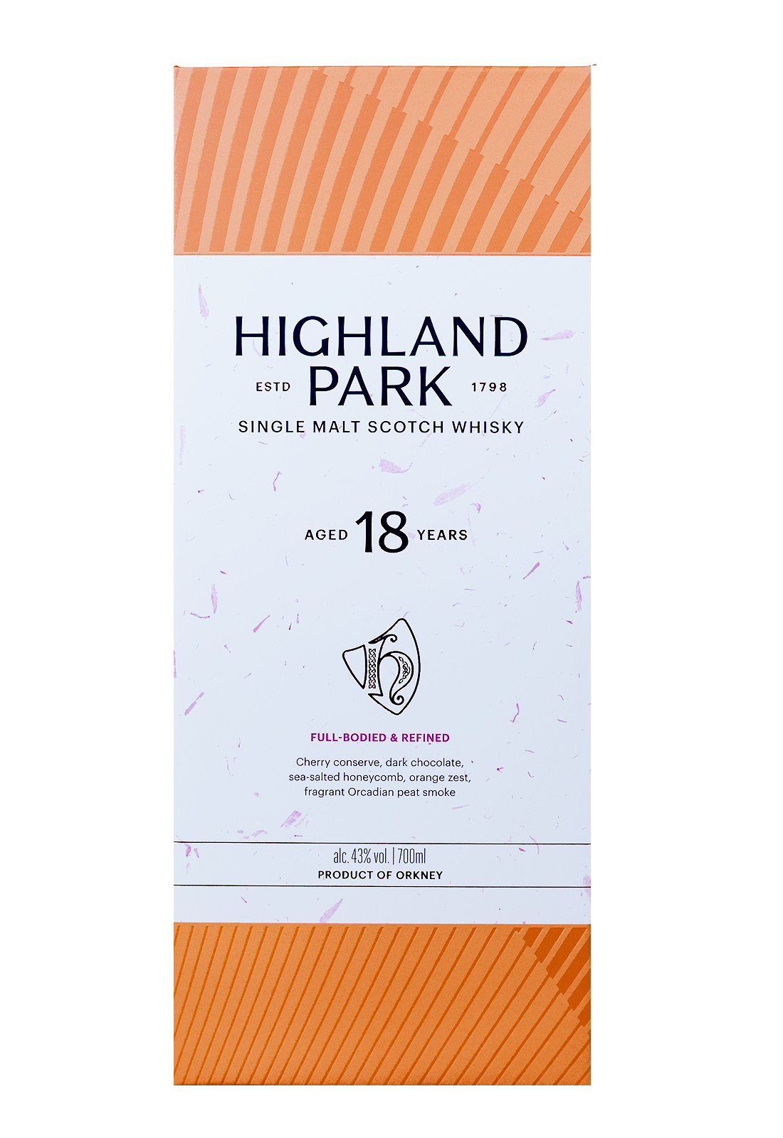 Highland Park 18 Jahre Orkney Single Malt Scotch Whisky - 0,7L 43% vol