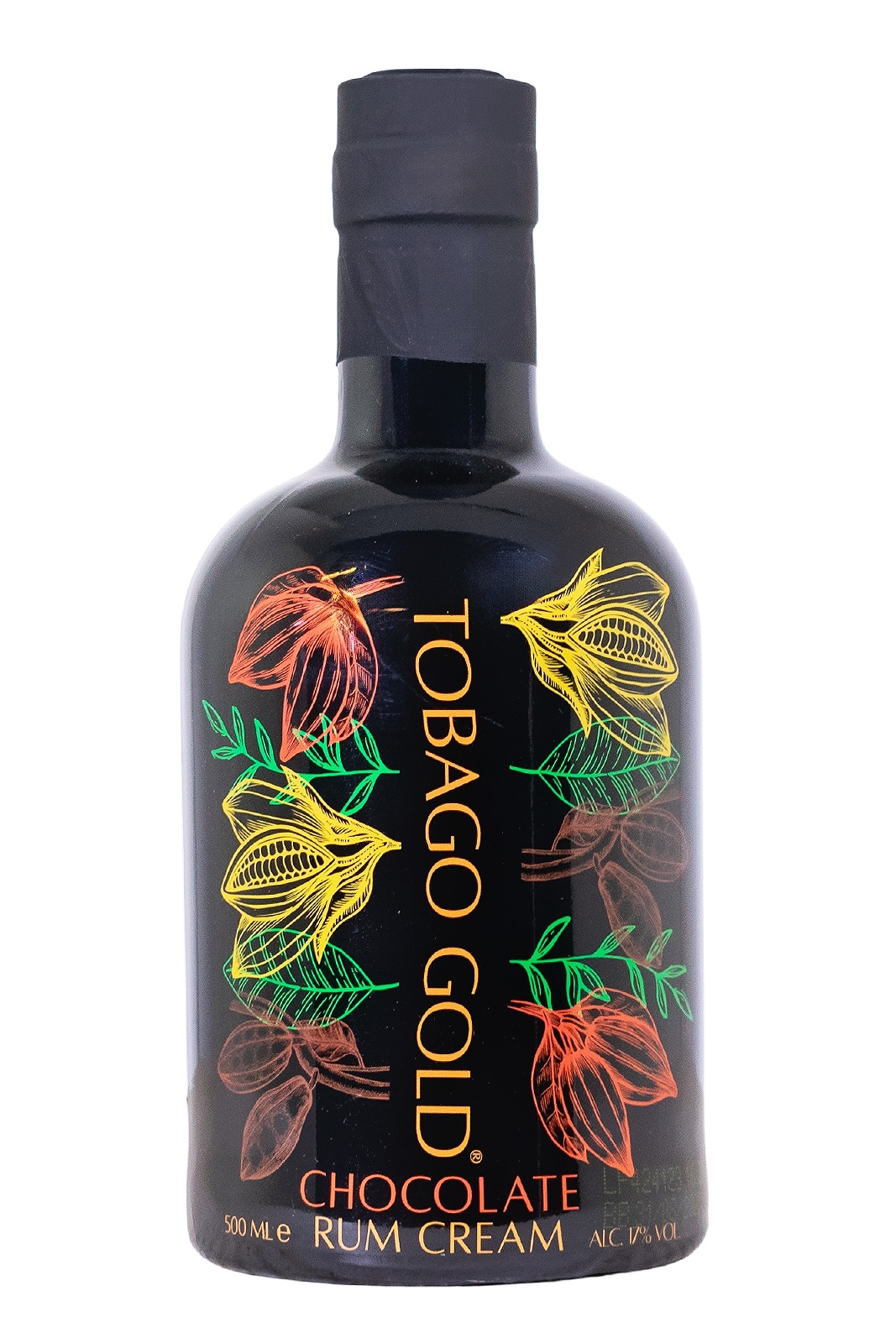 Tobago Gold Schoko-Rum-Cream Likör - 0,5L 17% vol