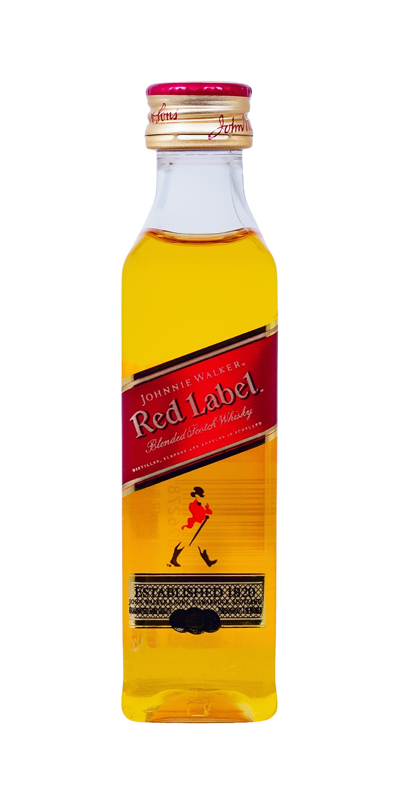 Johnnie Walker Red Label Miniatur - 0,05L 40% vol Johnnie Walker Red Label Miniatur - 0,05L 40% vol