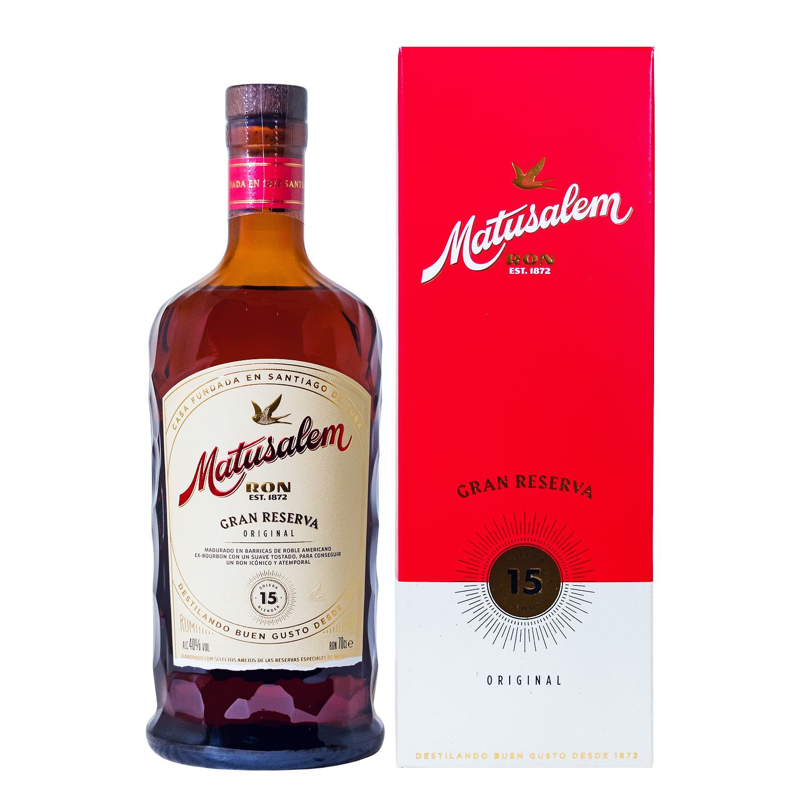 Matusalem Rum 15 Jahre Gran Reserva - 0,7L 40% vol