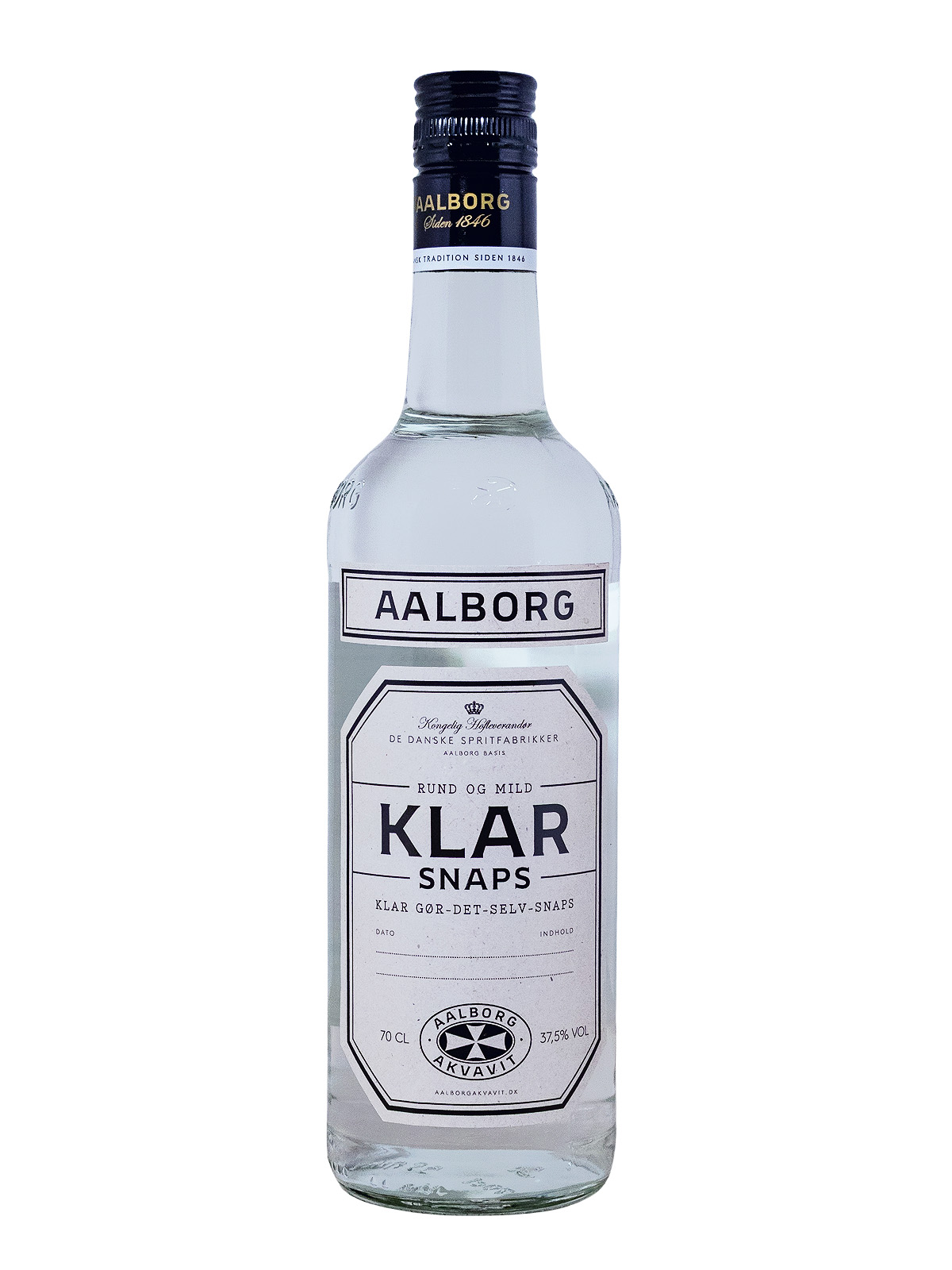 Aalborg Klar Snaps - 0,7L 37,5% vol