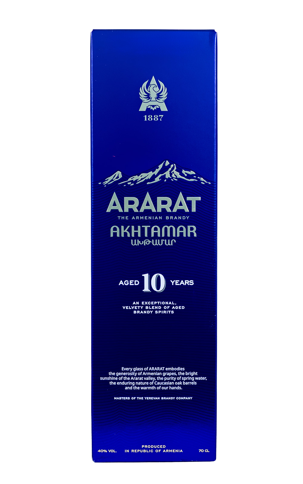 Ararat 10 Jahre Akhtamar Brandy - 0,7L 40% vol