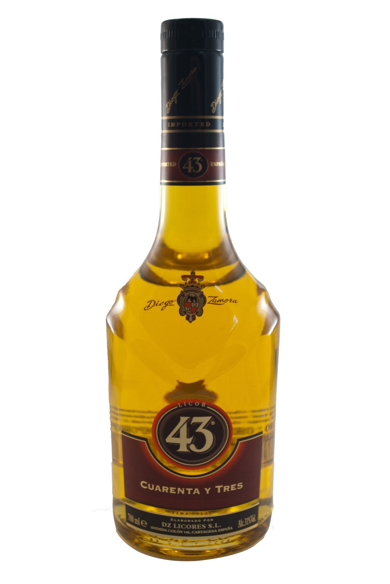 Licor 43 Likör Cuarenta y Tres - 0,7L 31% vol