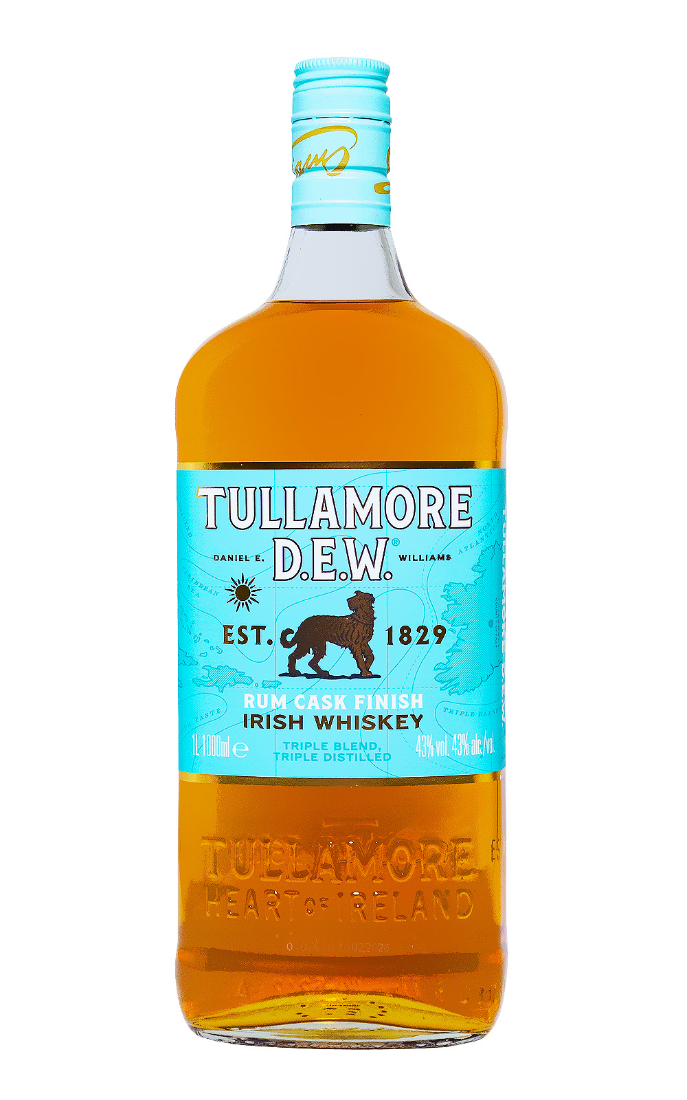 Tullamore Dew XO Rum Cask Finish - 1 Liter 43% vol