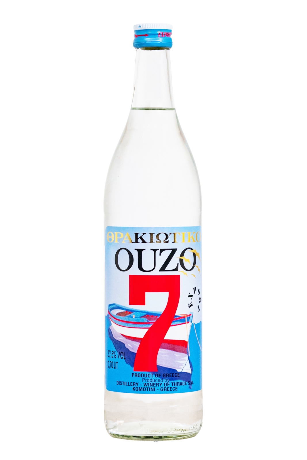 Ouzo 7 - 0,7L 37,5% vol Ouzo 7 - 0,7L 37,5% vol