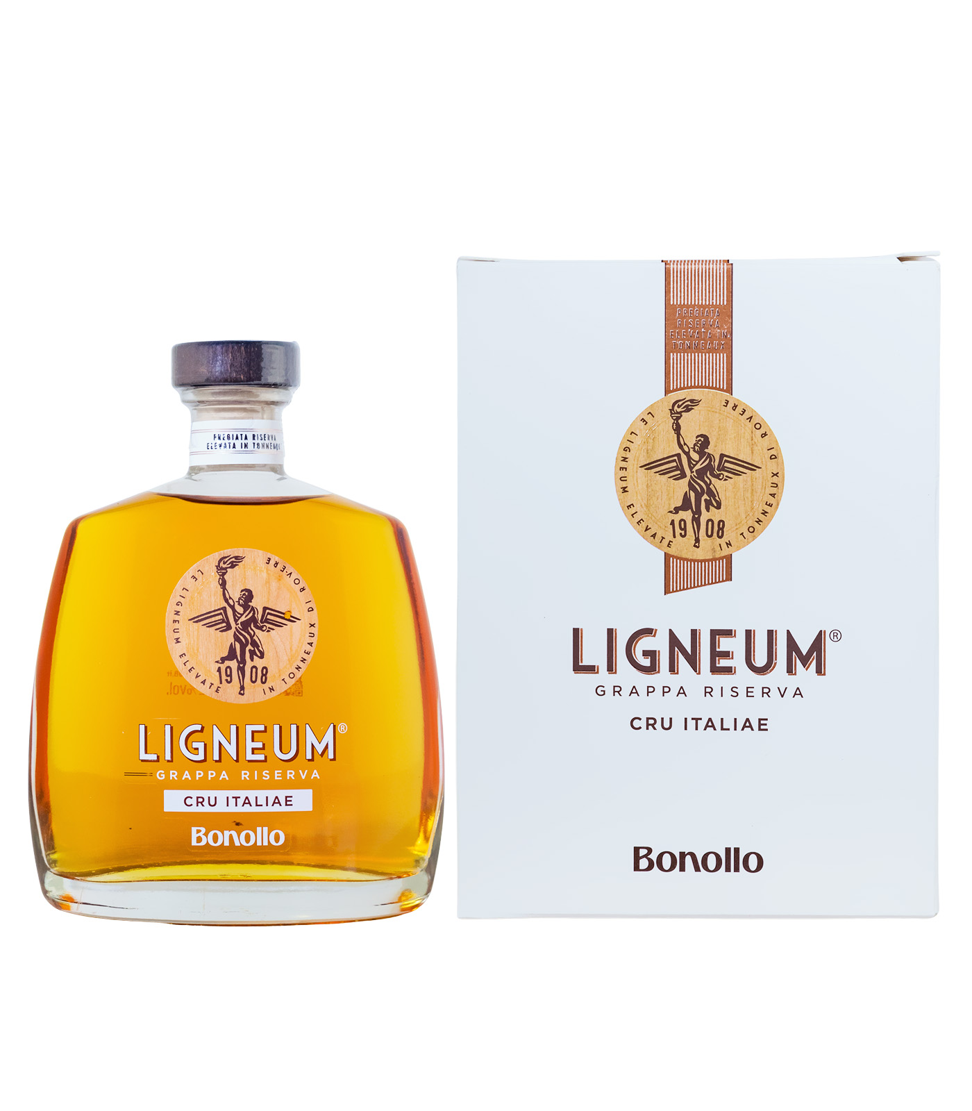 Bonollo - Of Ligneum Grappa Cru Italia - 0,7L 42% vol