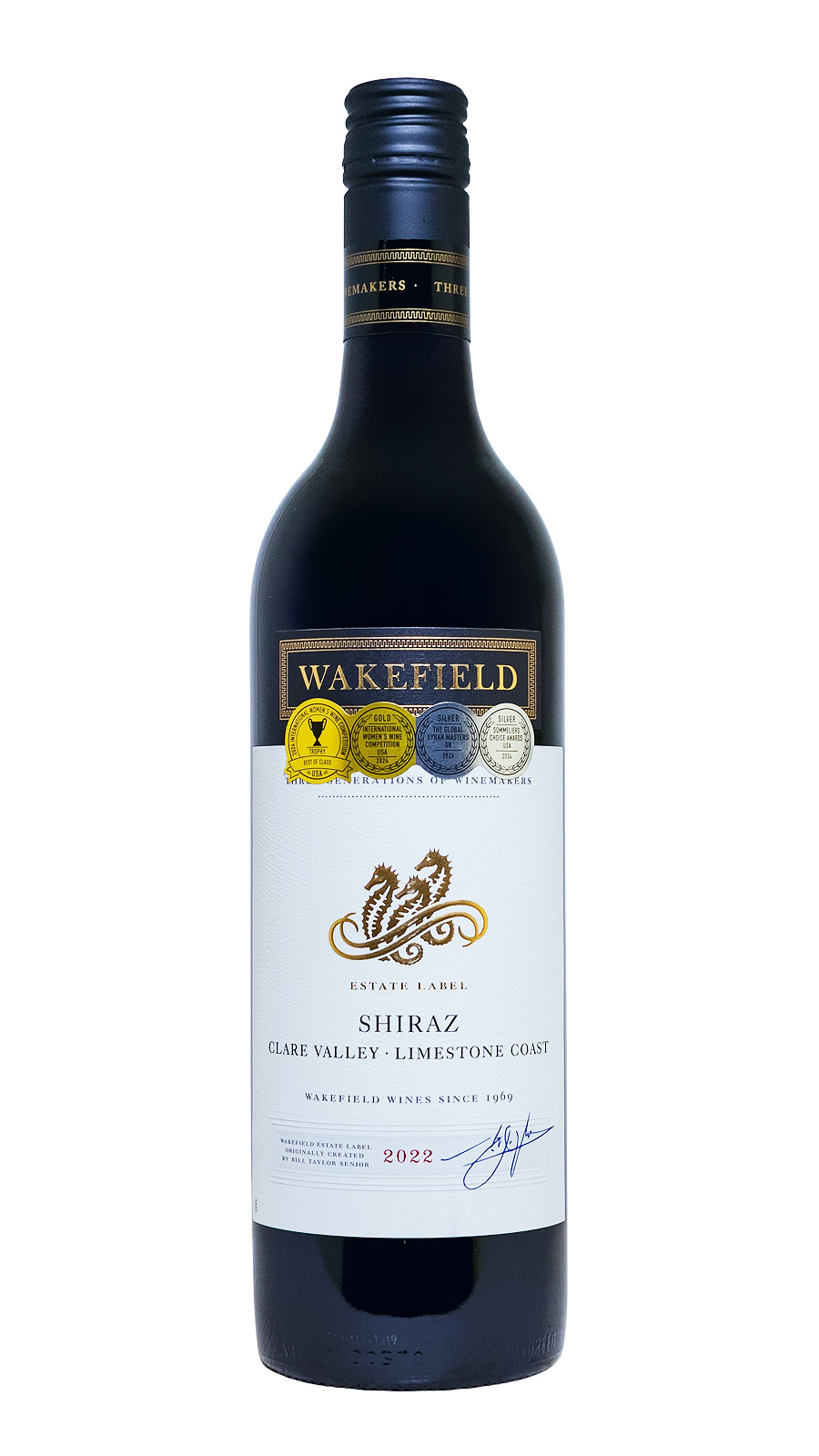 Wakefield Estate Shiraz Limestone Coast Clare Valley - 0,75L 14,5% vol