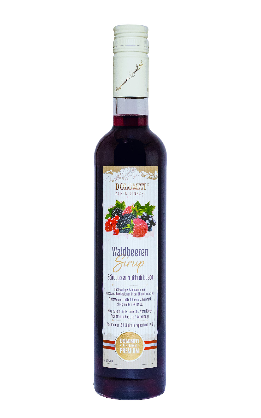 Dolomiti Wild - Waldbeere Sirup - 0,5L