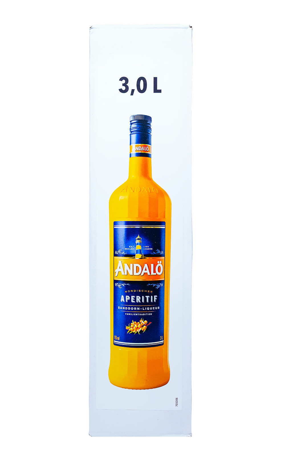 Andalö Sanddornlikör - 3L 15% vol