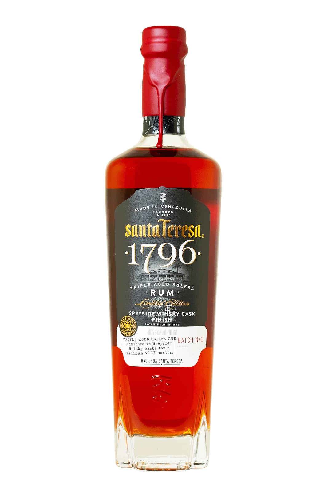 Santa Teresa Rum Speyside Whisky Cask Finish - 0,7L 46% vol