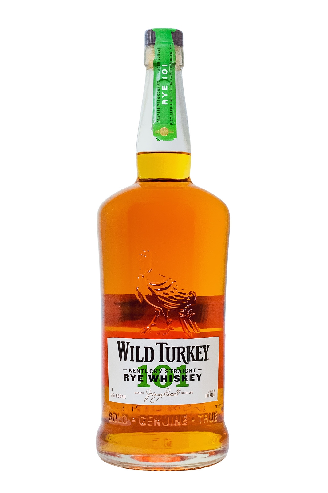 Wild Turkey 101 Kentucky Straight Rye Whiskey - 1 Liter 50,5% vol Wild Turkey 101 Kentucky Straight Rye Whiskey - 1 Liter 50,5% vol