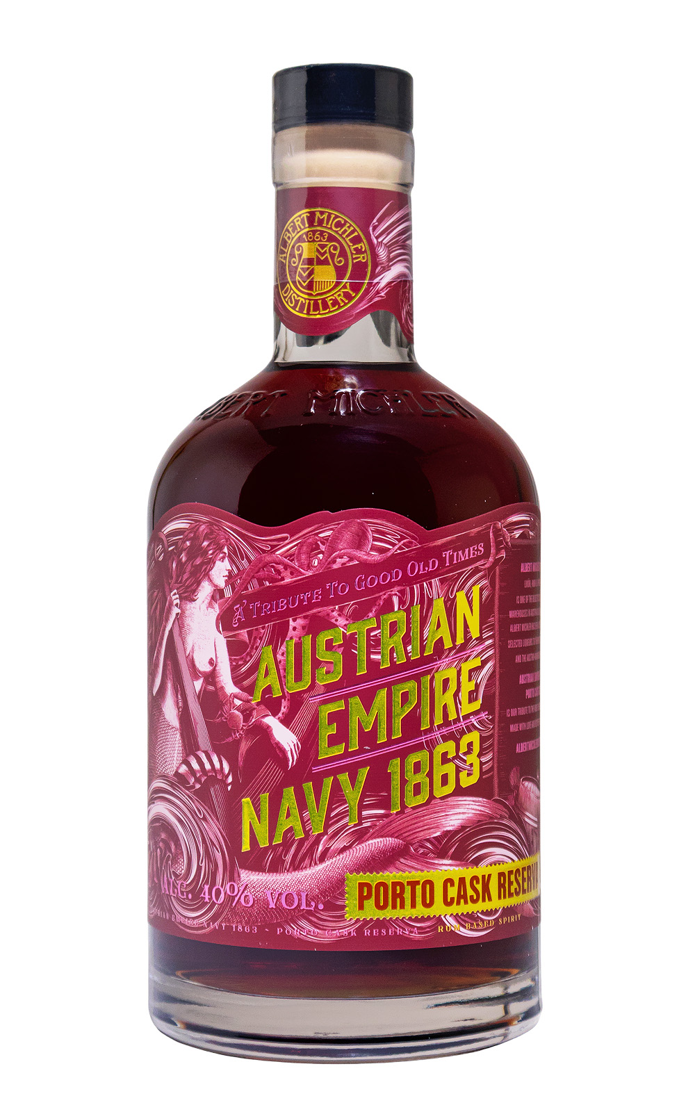 Austrian Empire Navy 1863 Porto Cask Reserve - 0,7L 40% vol