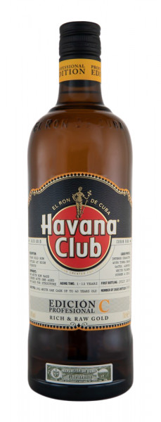 Havana Club EDICIÓN PROFESIONAL C - 0,7L 50% vol