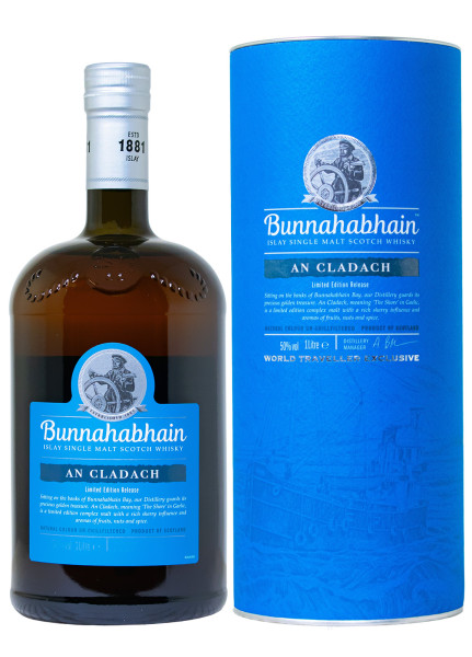 Bunnahabhain An Cladach Single Malt Scotch Whisky - 1 Liter 50% vol