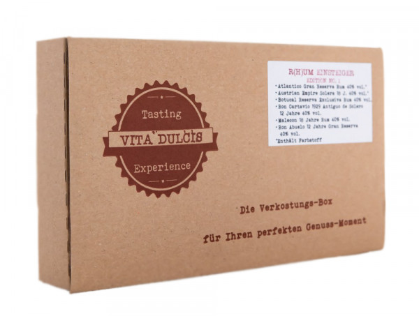 Rum Einsteiger Tasting Box - 0,12L 40% vol