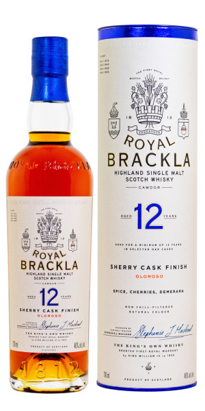 Royal Brackla 12 Jahre Single Malt Scotch Whisky - 0,7L 46% vol