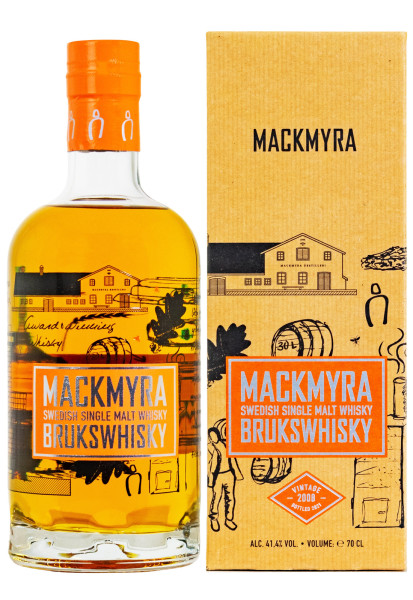Mackmyra Bruks Whisky - 0,7L 41,4% vol