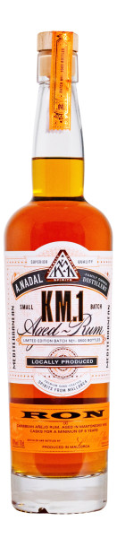 KM.1 Small Batch Aged Rum - 0,7L 40% vol