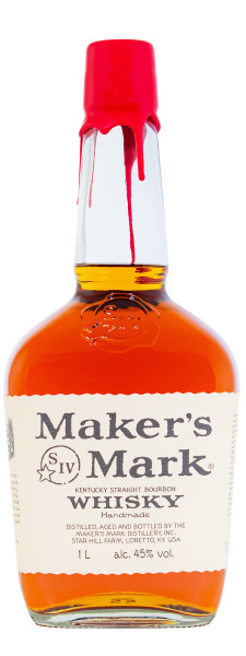 Makers Mark Bourbon Whisky - 1 Liter 45% vol