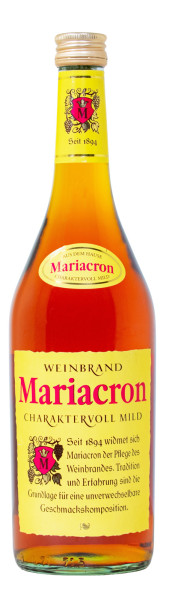 Mariacron Weinbrand - 0,7L 36% vol