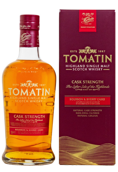 Tomatin Cask Strength Edition Single Malt Scotch Whisky - 0,7L 57,5% vol