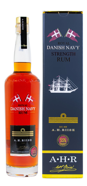 A.H. Riise Danish Navy Strength Spirituose auf Rum-Basis - 0,7L 55% vol