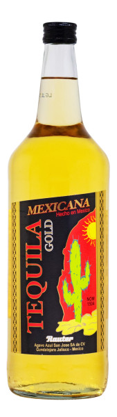Tequila Mexicana Gold - 1 Liter 38% vol