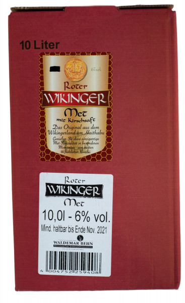 Roter Wikinger Met 10 Liter Bag-Box - 10L 6% vol