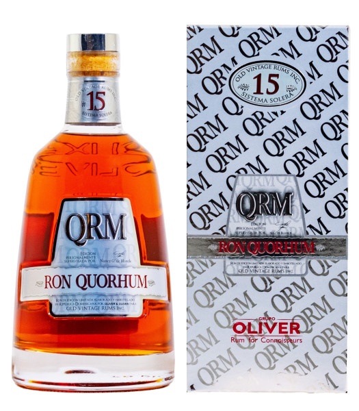 Ron Quorhum 15 Jahre Solera Rum - 0,7L 40% vol