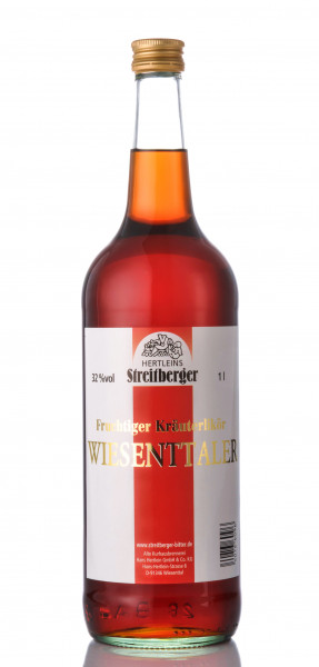 Hertleins Streitberger Wiesenttaler - 1 Liter 32% vol
