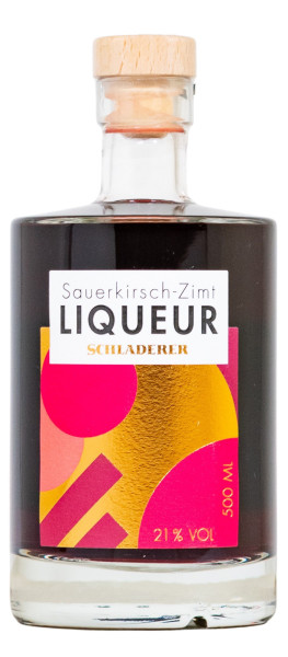 Schladerer Sauerkirsch-Zimt Liqueur - 0,5L 21% vol